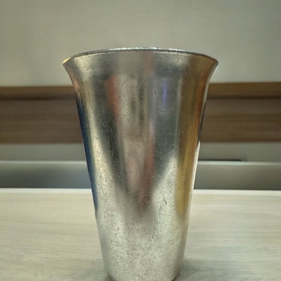 Aluminum Gold Pitcher & 6 Colorful Cups,Vintage,Vibrant,Pride, Retro MCM - Picture 6 of 16